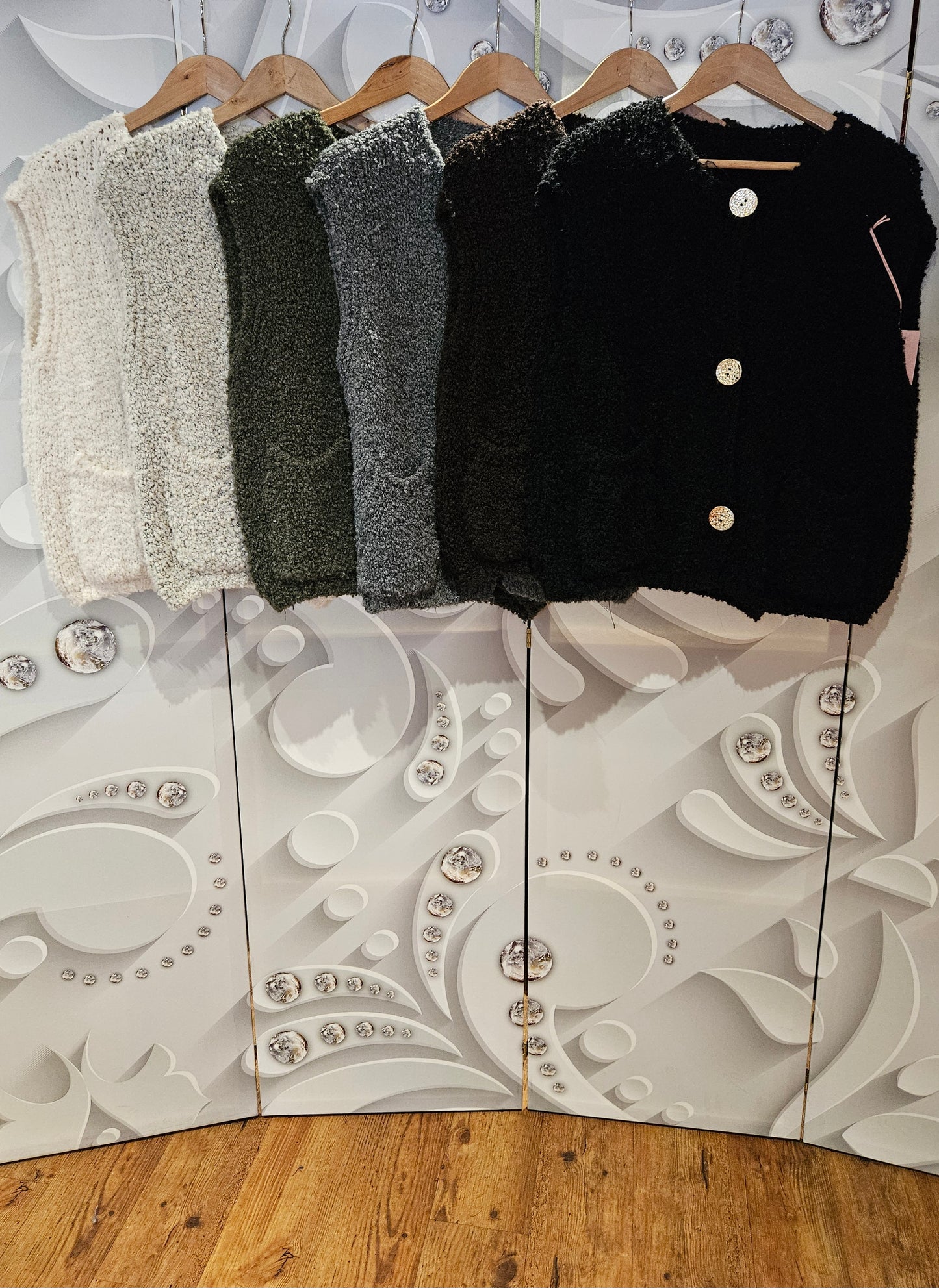 Boucle-Style Gilet Vest