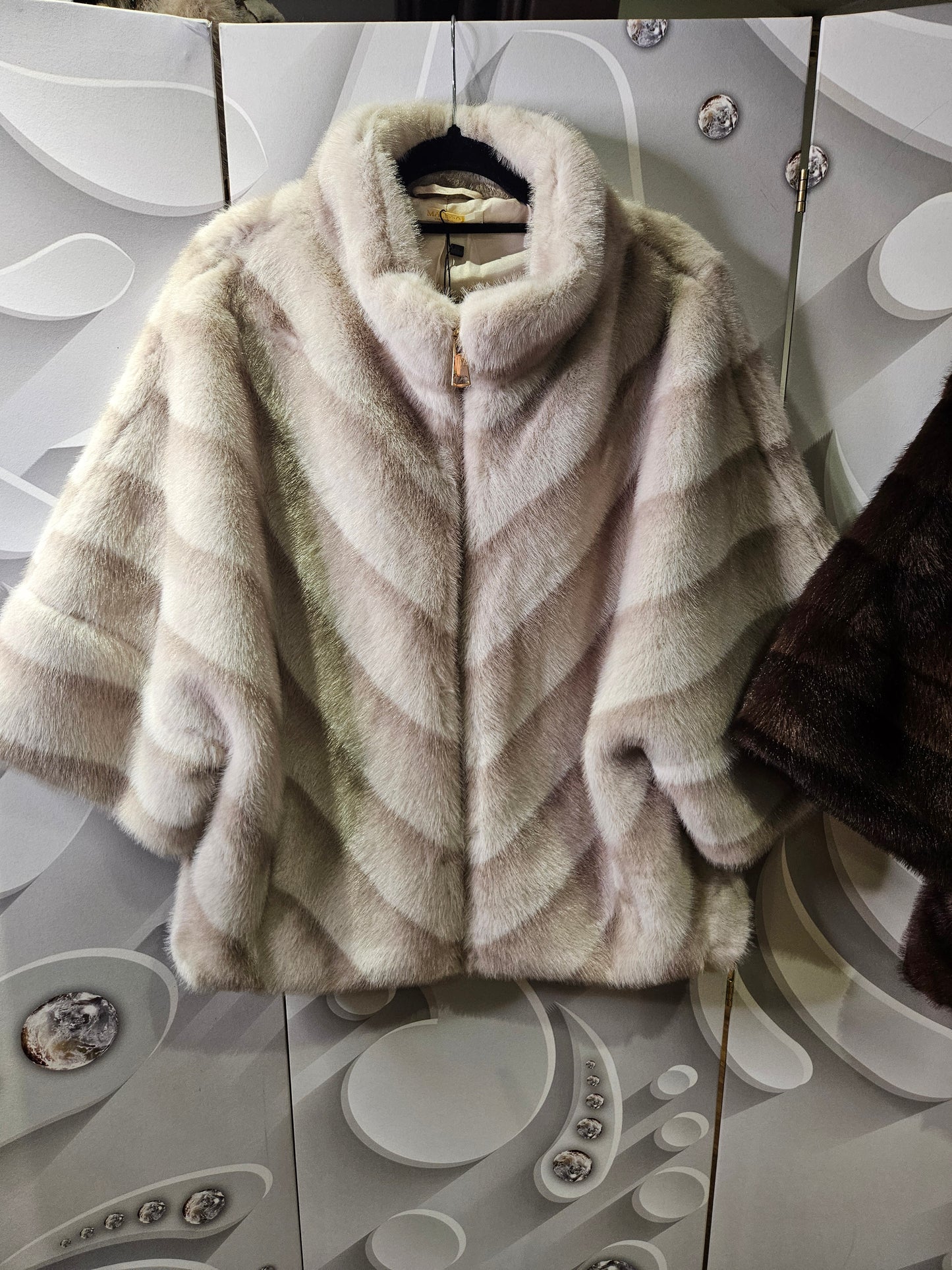 Faux-Fur Two Tone Jacket