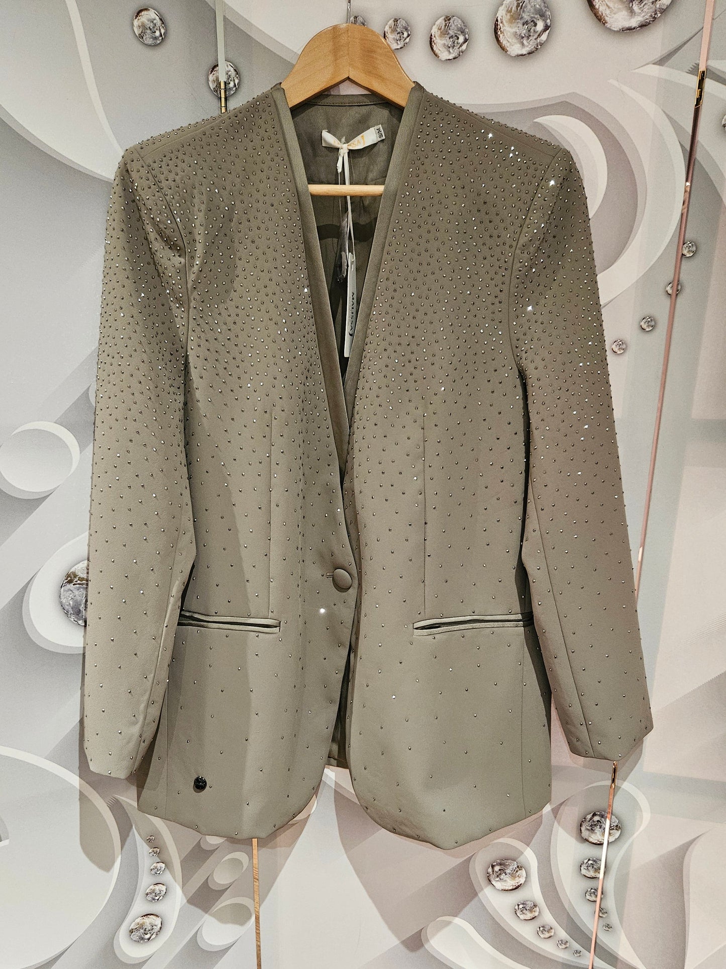 Tailored Embellished Blazer