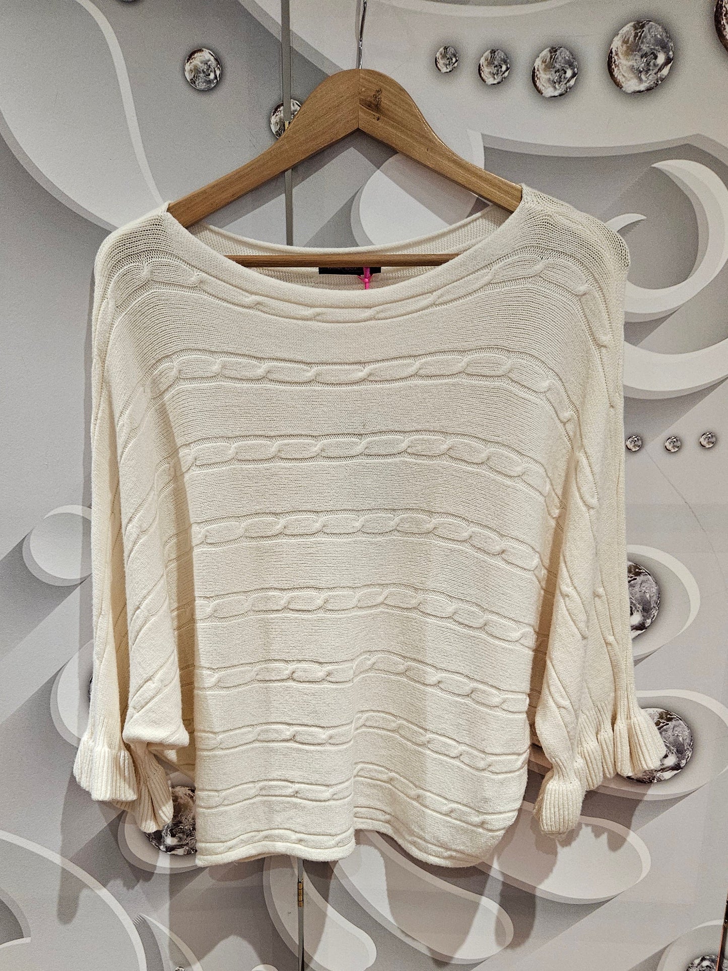 Knitted Ruffle Detail Jumper