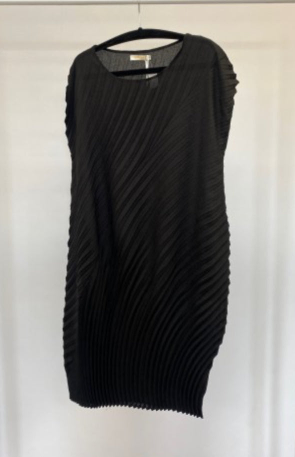 Printed pleated dress/top - reduced