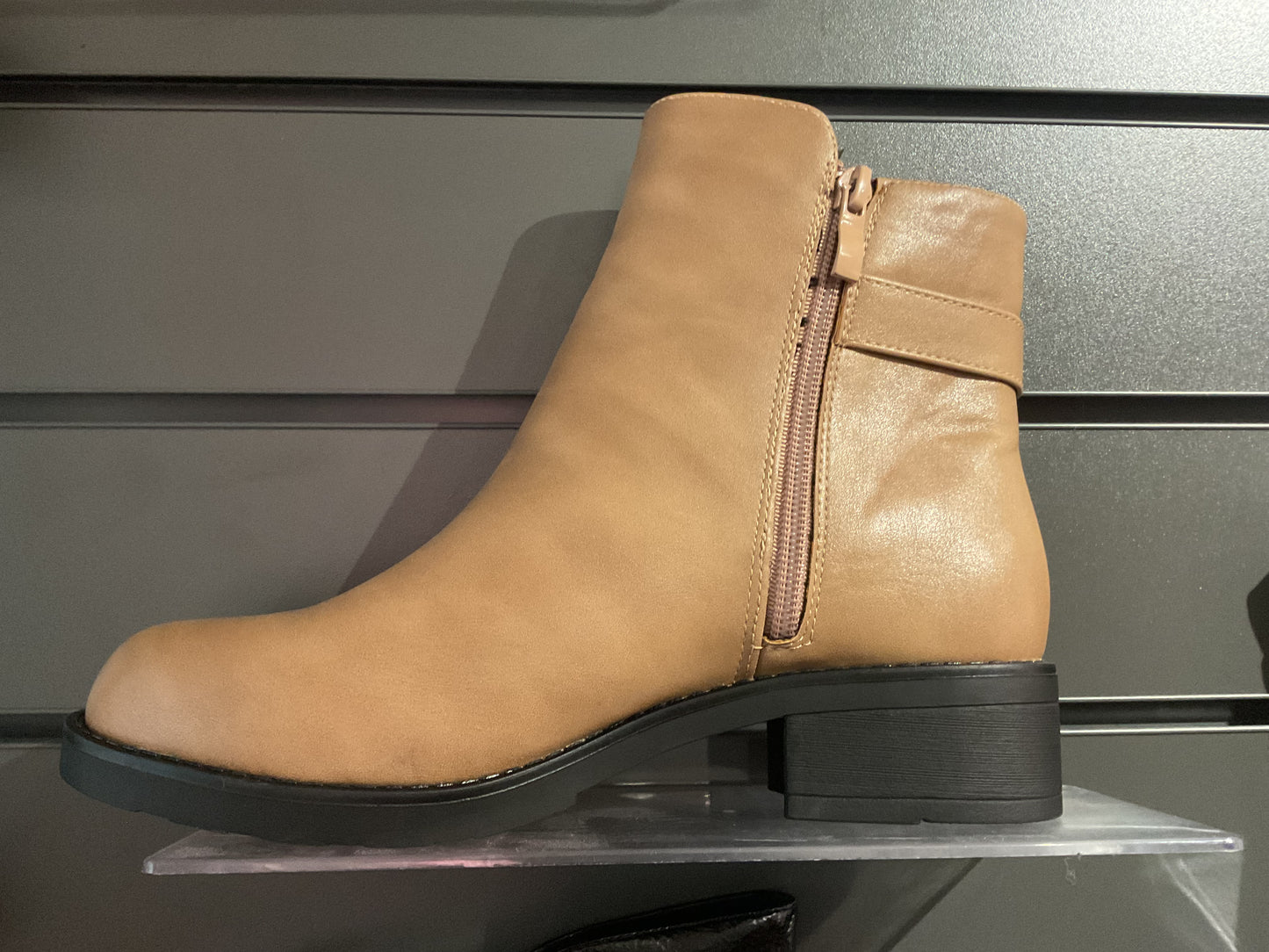 Tan ankle boot