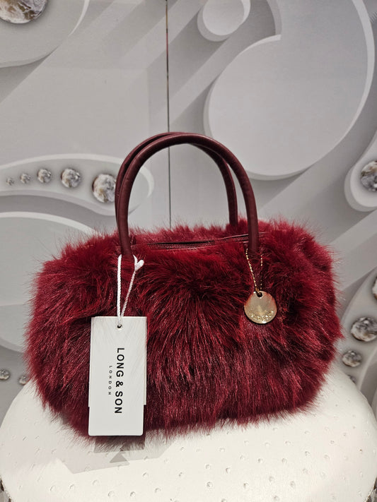 Faux Fur Mini HandBag