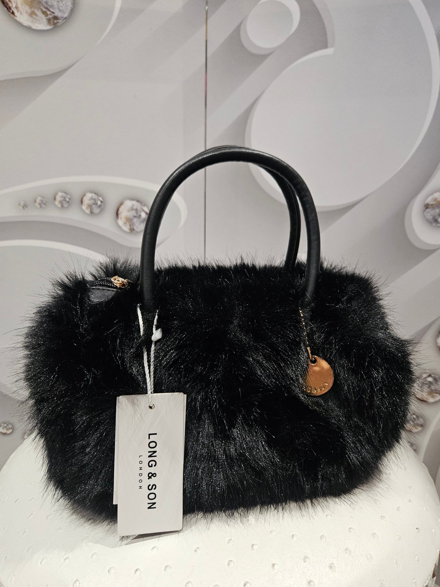 Faux Fur Mini HandBag
