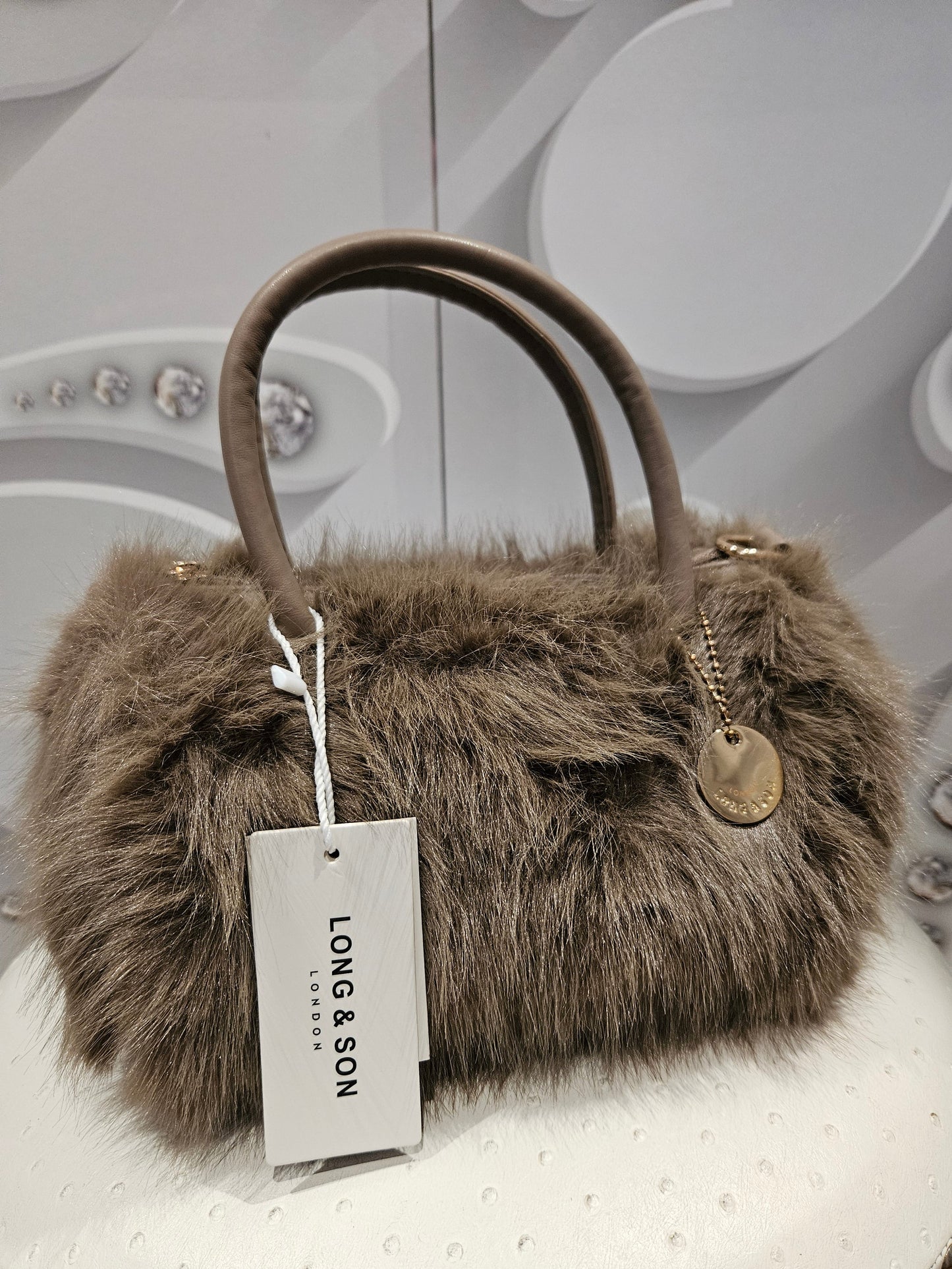 Faux Fur Mini HandBag