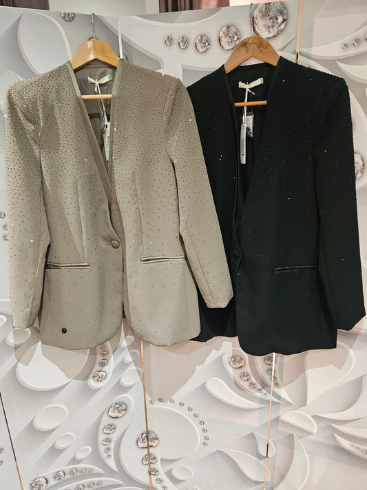 Tailored Embellished Blazer