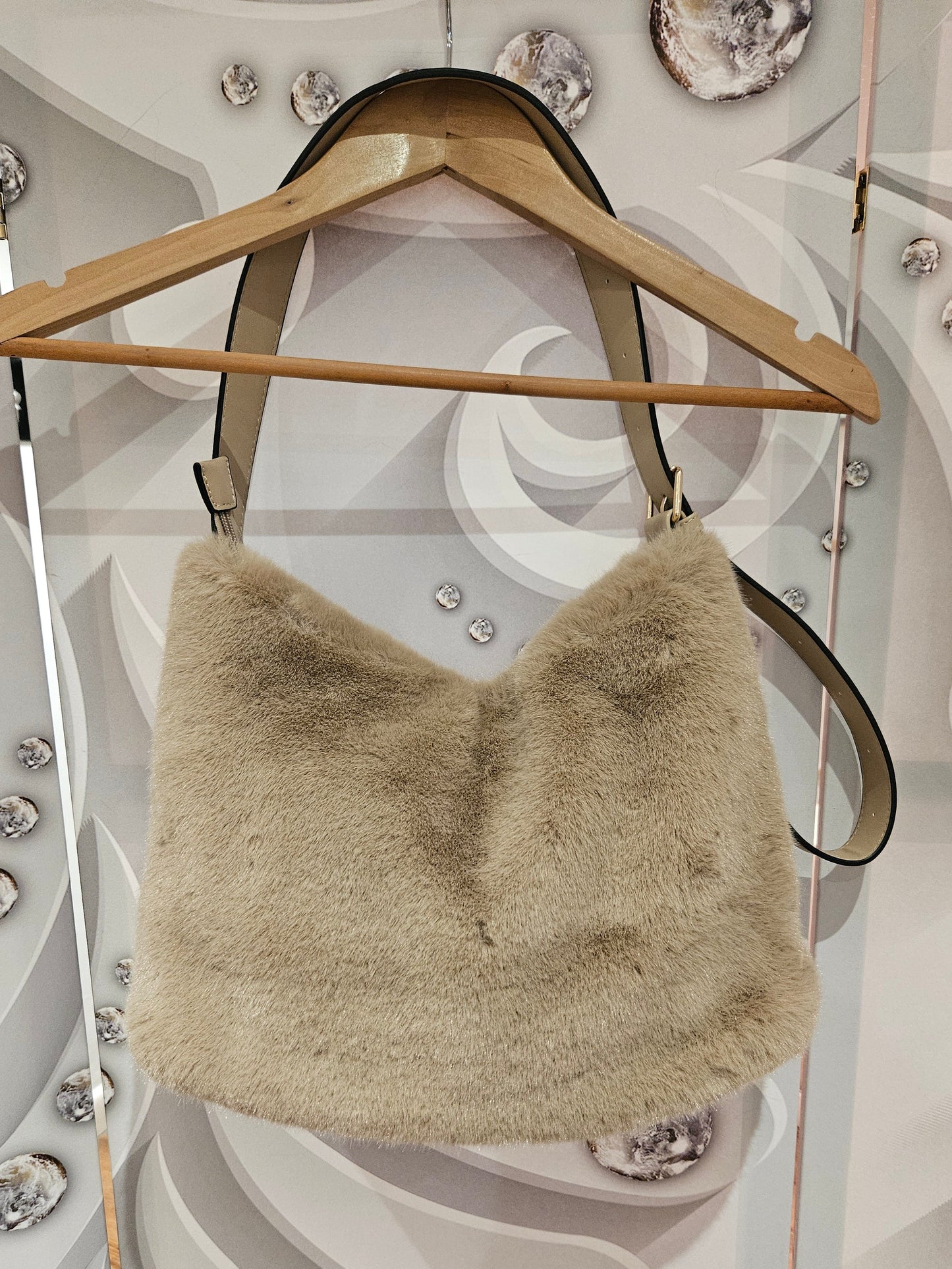 Faux-Fur Handbag