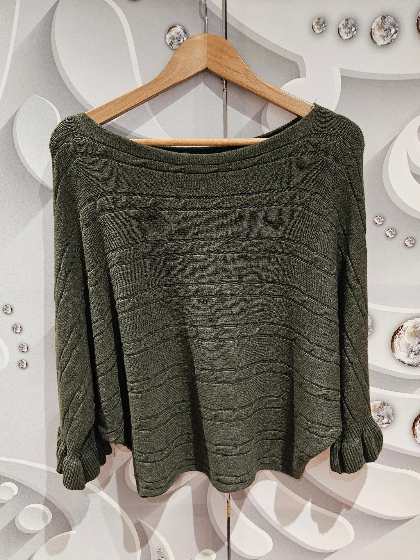 Knitted Ruffle Detail Jumper