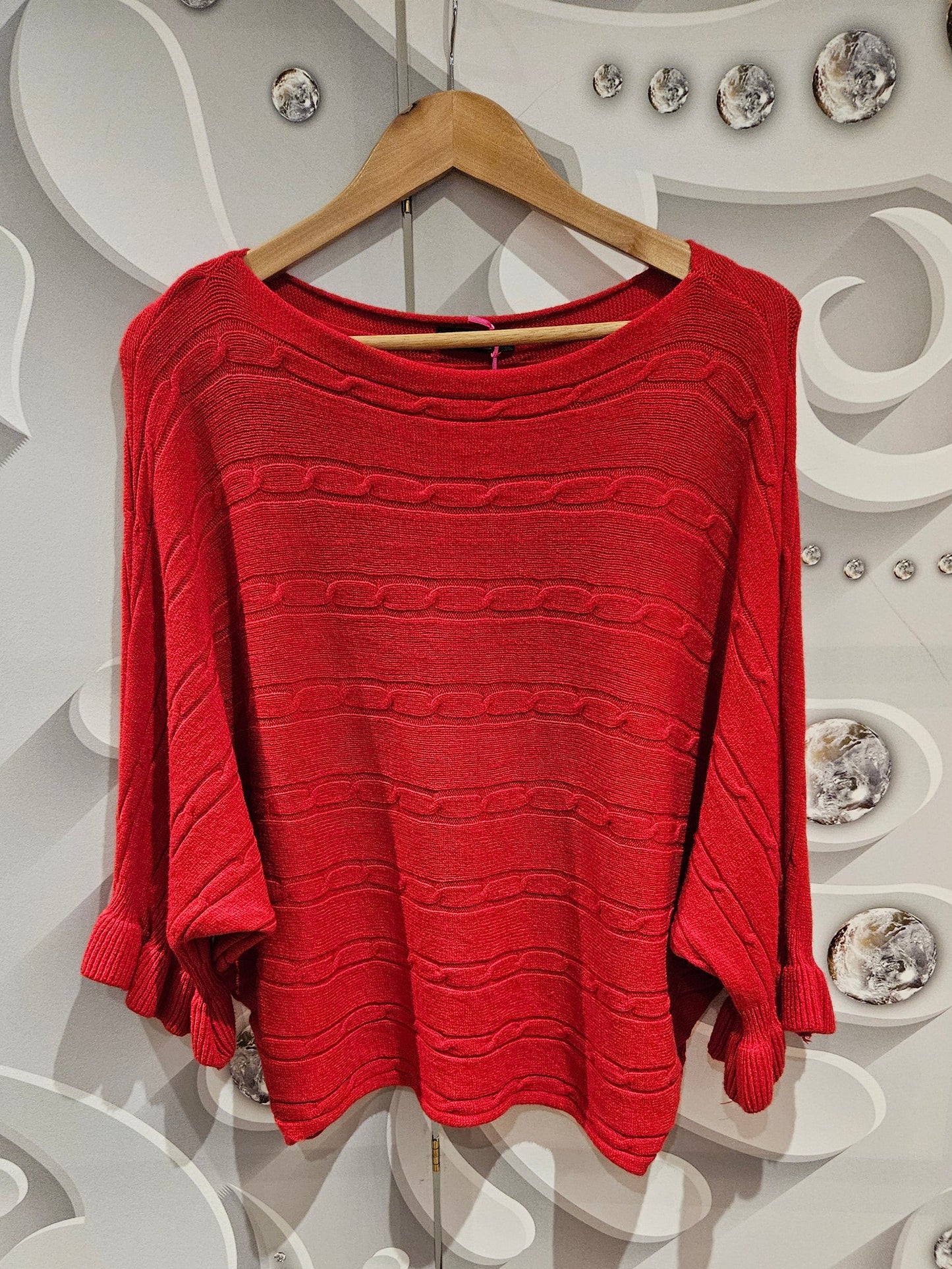 Knitted Ruffle Detail Jumper