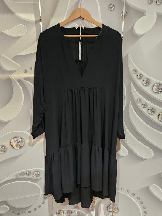 Floaty Midi-Length Smock Dress