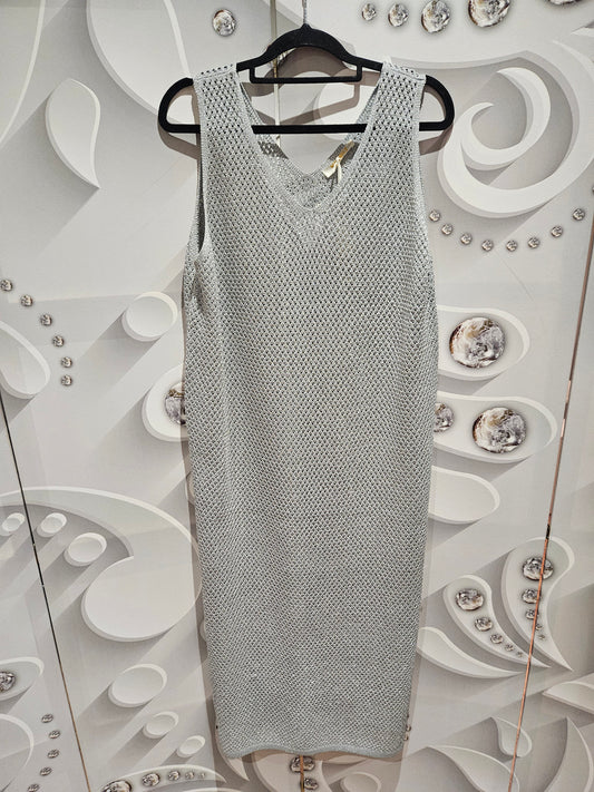 Chainmail Knit Dress