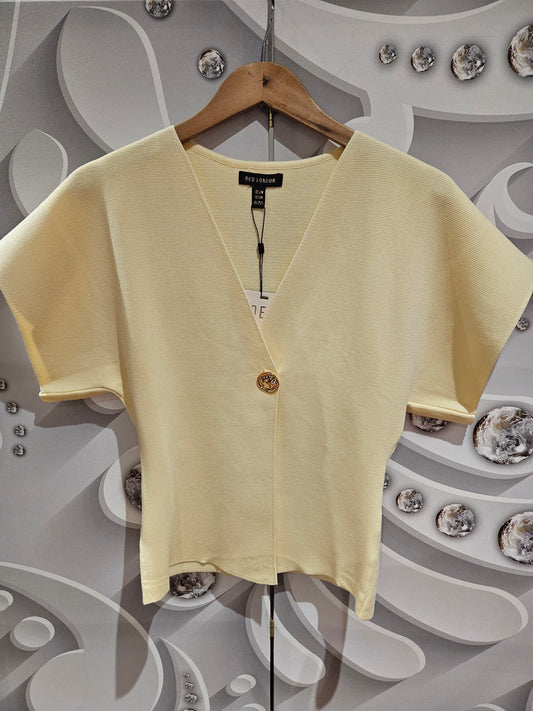 Kimono Cardigan - Lemon