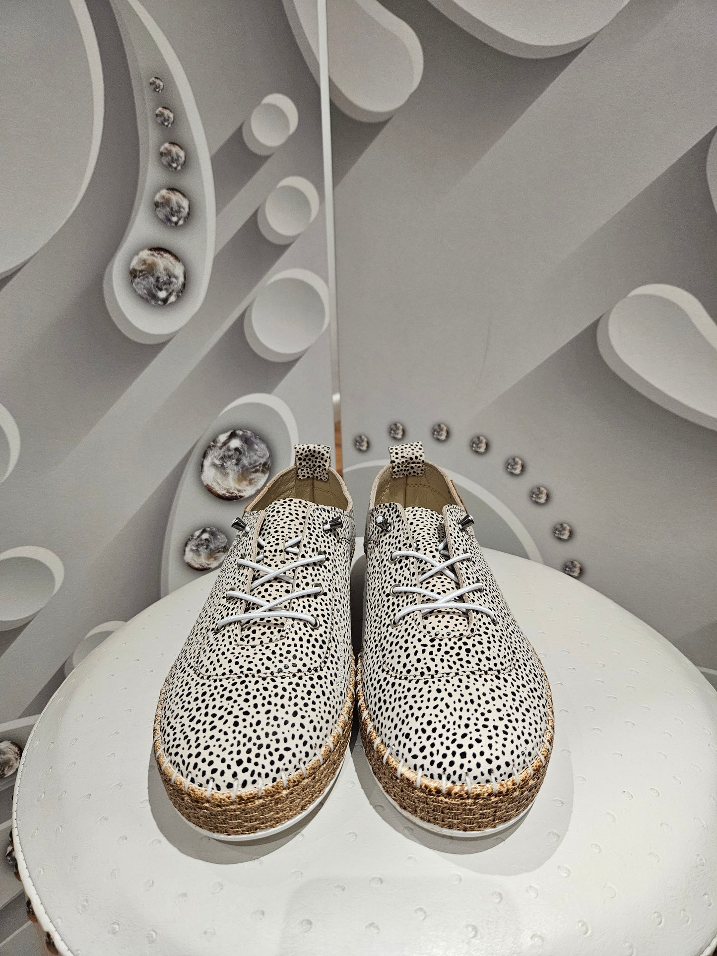 Lunar Evette Print Plimsoll