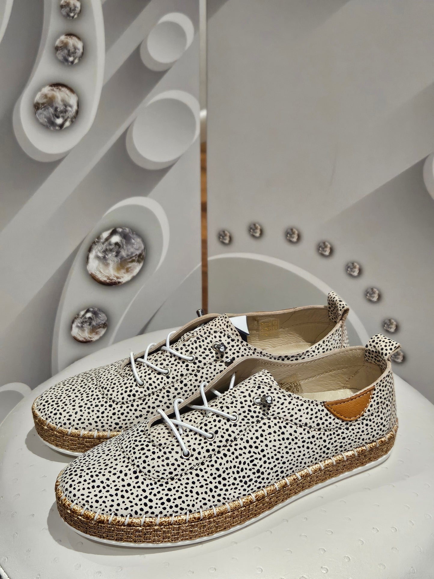 Lunar Evette Print Plimsoll