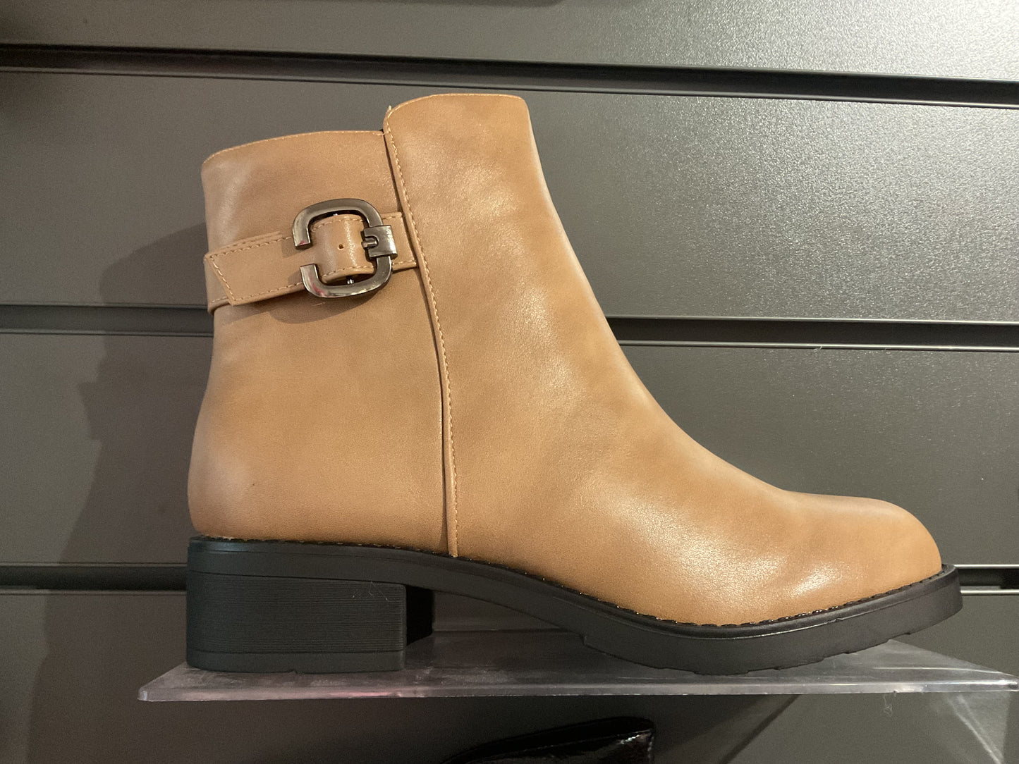 Tan ankle boot