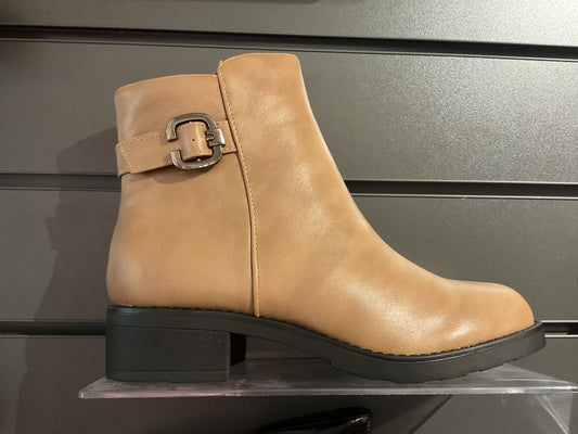 Tan ankle boot