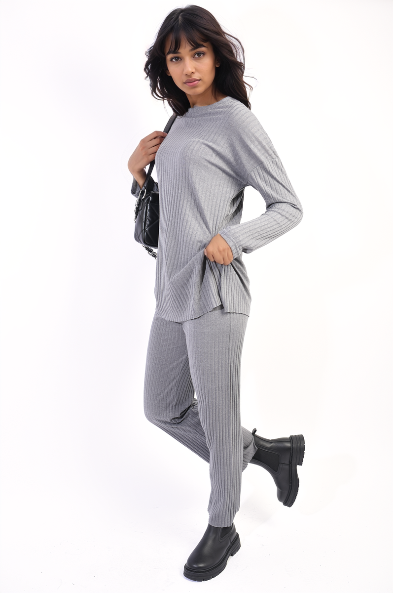 Knitted Top And Trouser Co-ord Set