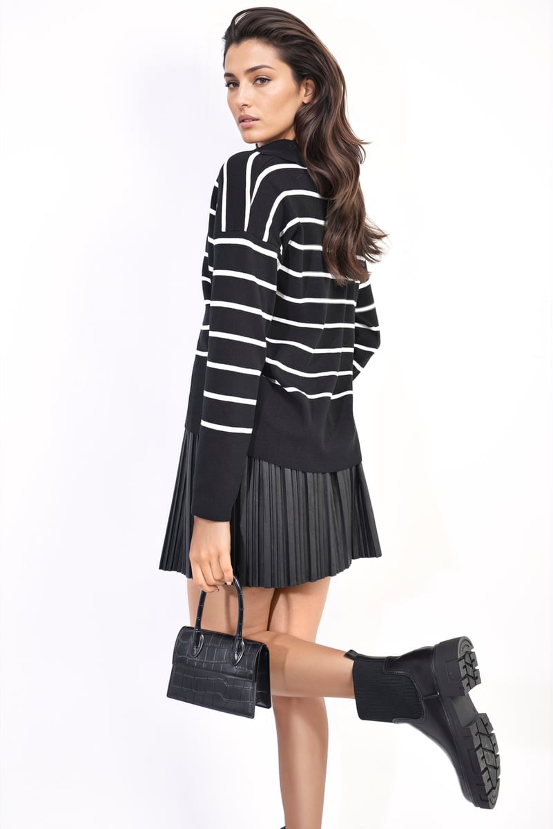 Striped Knitted Jumper