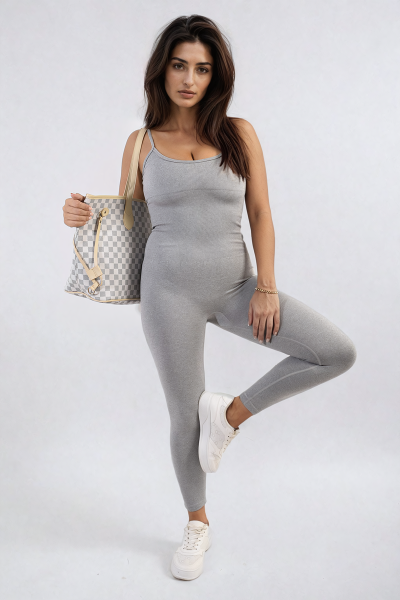 Sleeveless Bodycon Jumpsuit