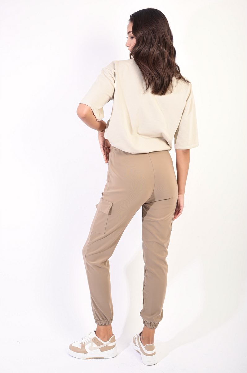 Cargo Pocket Trouser With Drawstring