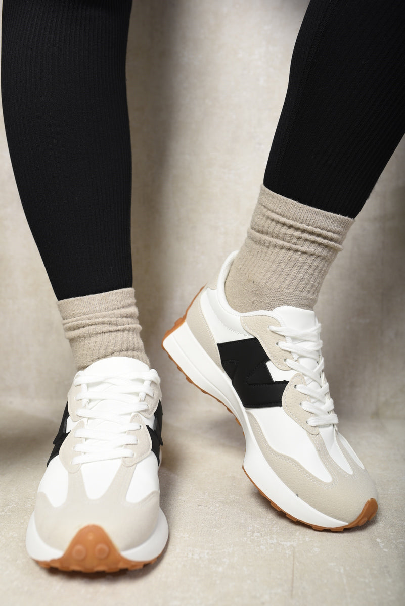 Low Top Lace Up Trainers